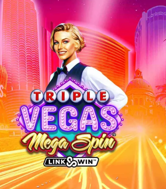 Zahrajte si Triple Vegas Mega Spin™: VYHRAJTE 100 €!